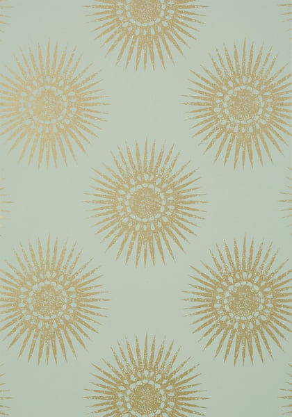 wallpaper with suns in aqua