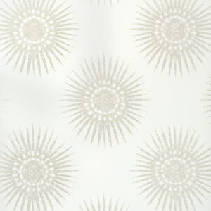 Bahia silver sun design wallpaper