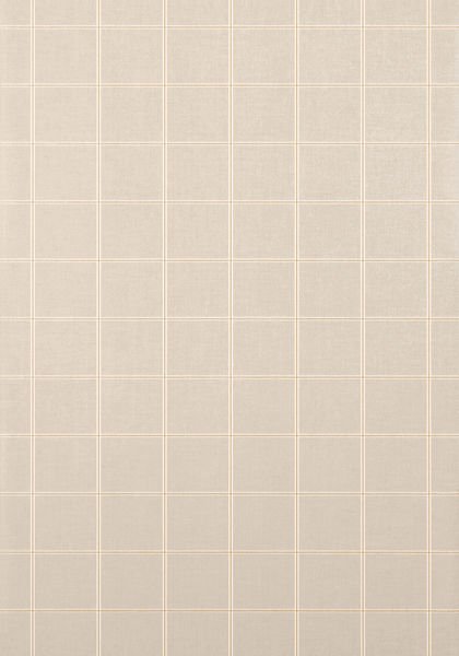 Mens check pattern wallpaper beige
