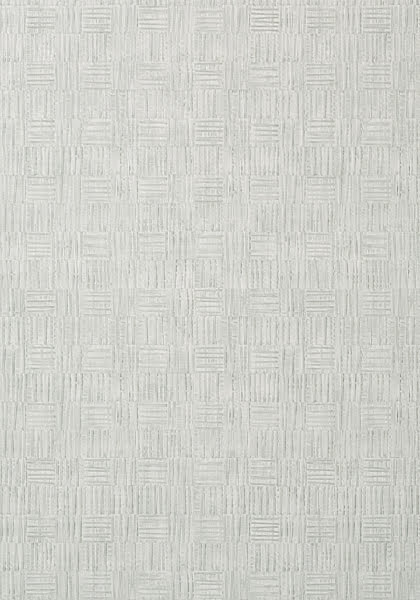 Basket weave effect wallpaper in grey