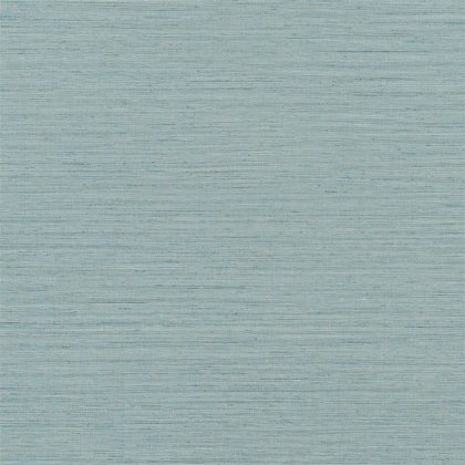 Grasscloth effect wallpaper blue