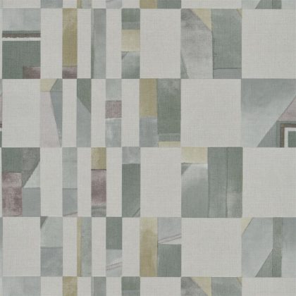 Modern geometric wallpaper