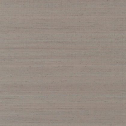 Pink taupe grasscloth effect wallpaper