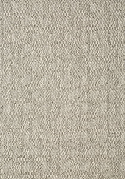 Milano Taupe beige geometric wallpaper