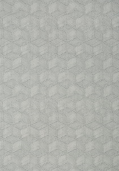 Milano grey geometric wallpaper