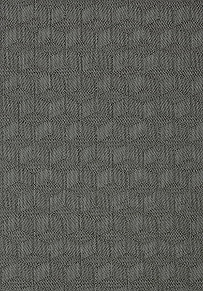 Milano grey geometric wallpaper