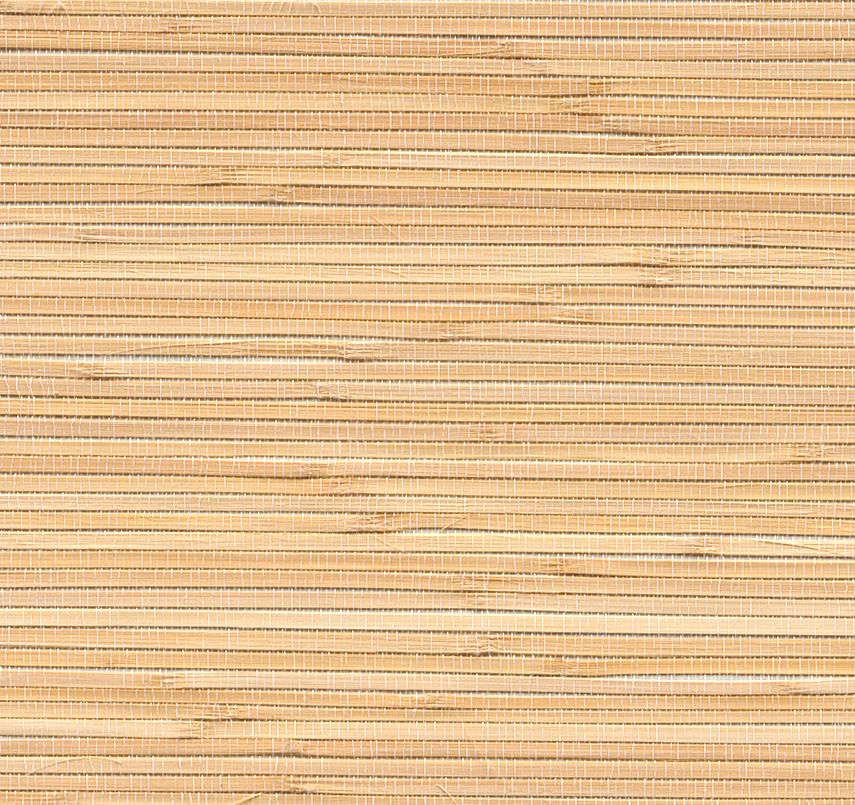 Bamboo Grasscloth - Beige textured wallcovering - Vista 6