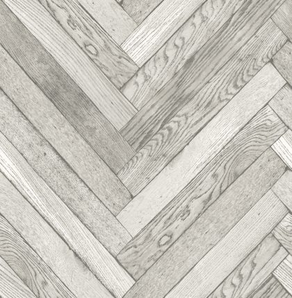 herringbone timber effect wallpaper