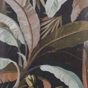 sepia palm leaves and banana wallpaper - La Palma