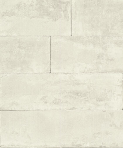 cream faux stone wall wallpaper