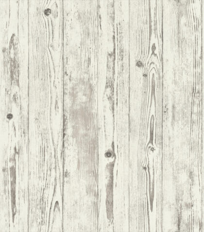 old timber looking white wallpaper