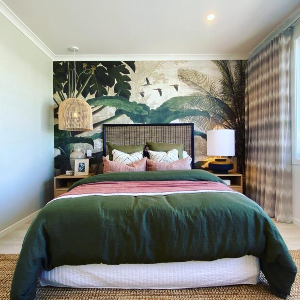 jungle bedroom wallpaper