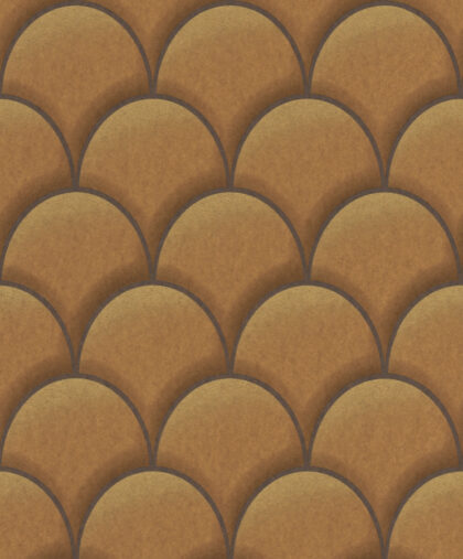 bronze overlapping scales wallpaper