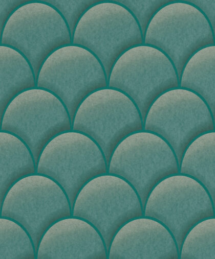 turquoise scaled wallpaper