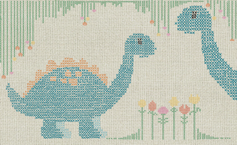 dinosaur wallpaper mural for nursery