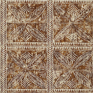 brown African textile wallpaper