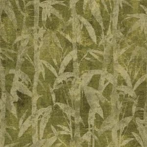 Green leafy textured wallpaper