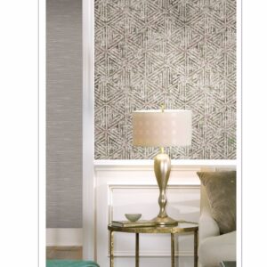 aged effect geometric wallpaper