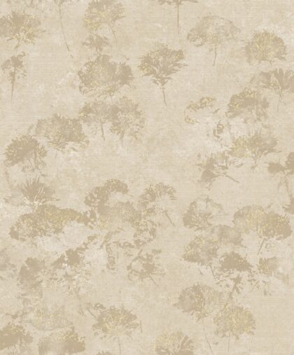 Ghasedak - Beige creamy wallpaper dandelions