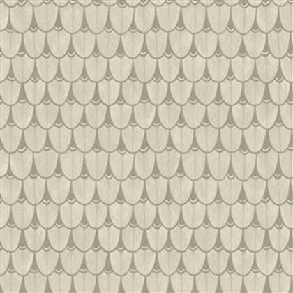 Grey rows of feather Cole and Son wallpaper design