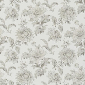 English heritage wallpaper - floral design in beige