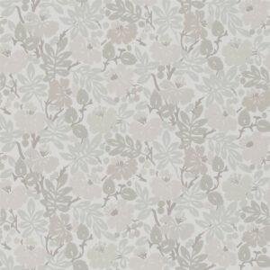 Carlisle Fauna - PLaster - Floral wallpaper by English heritage Designers Guild