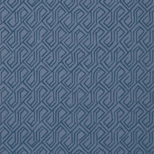 Tortona Navy geometric wallpaper pattern