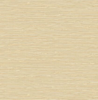 Light beige wallpaper that looks like grassweave