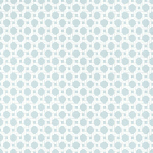 Light blue geometric wallpaper. Timeless nautical lattice pattern