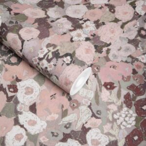 HollyHocks wallpaper by House of Hackney