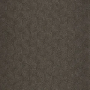 Asterios charcoal black geometric metallic wallpaper