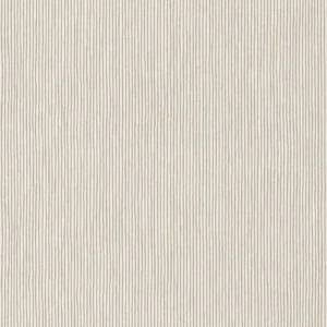 Sulpice narrow metallic stripe wallpaper in beige