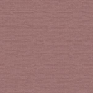 Deep coral pink linen effect wallpaper