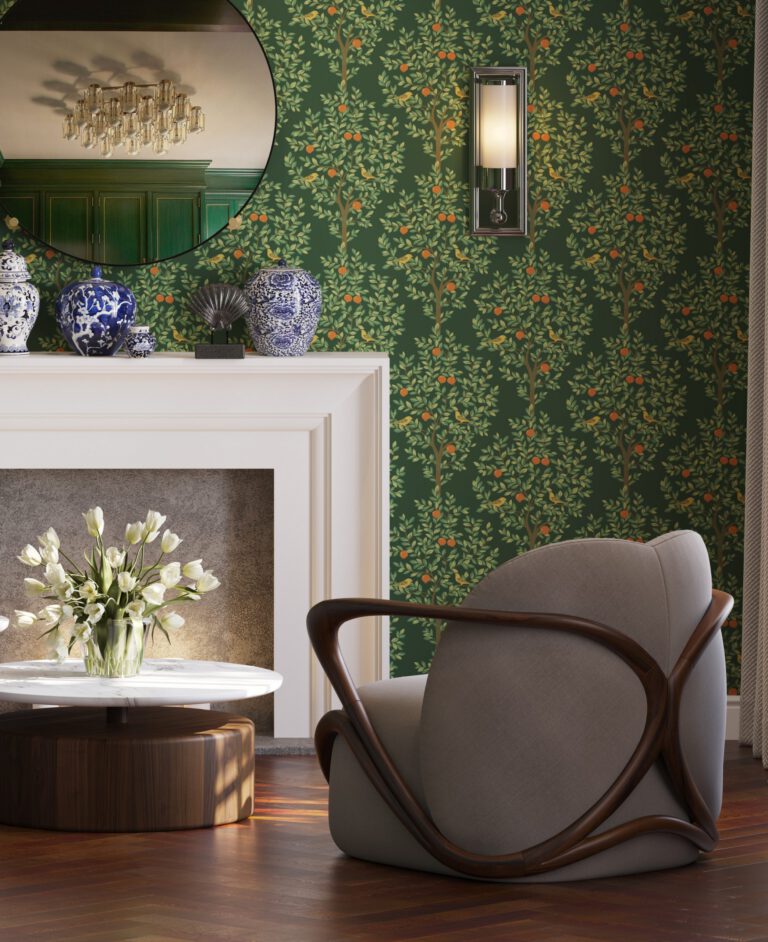 Tree of Life William Morris design in modern colours