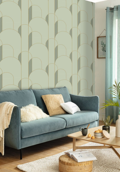 Geometric wallpaper