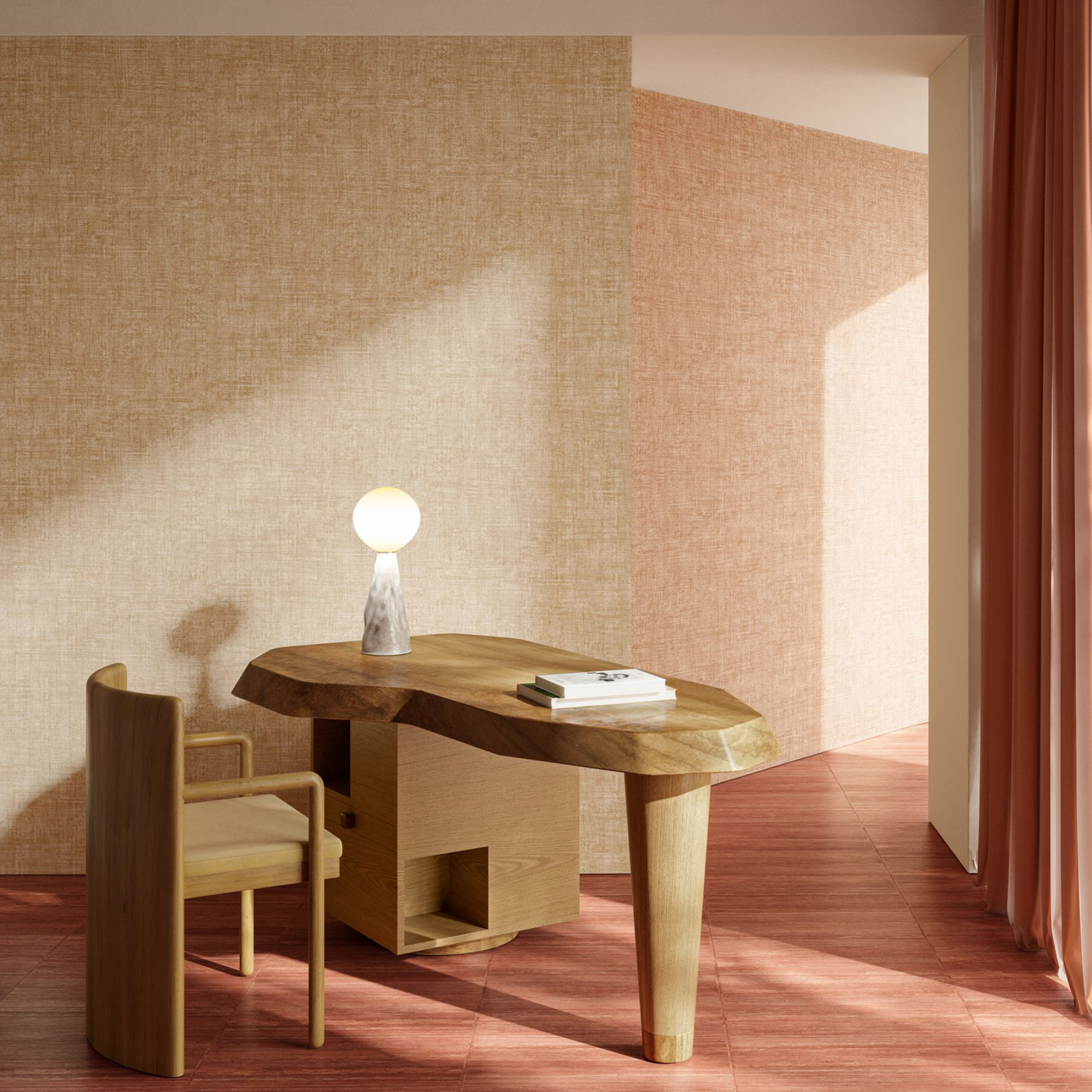 Brushed Suede wallpaper by Arte