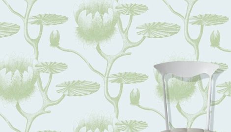 Lily wallpaper Cole and Son iconic style